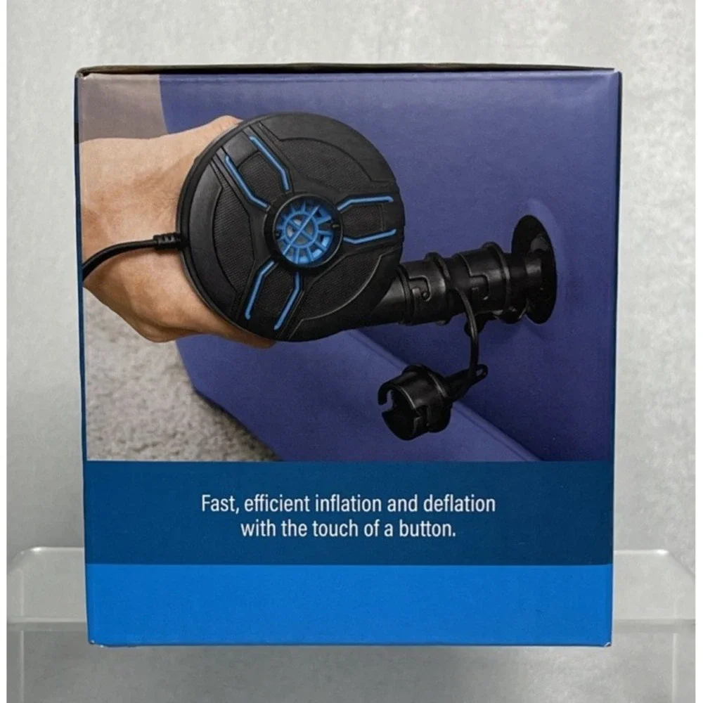 Bestway‎ PowerTouch AC Electric Air Pump 110-120V Powerful 3 Valve Adaptors NEW